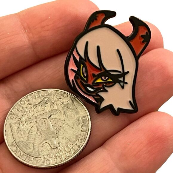 Helluva Bozz Hazbin Hotel Verosika Mayday Enamel Pin - Picture 4 of 6